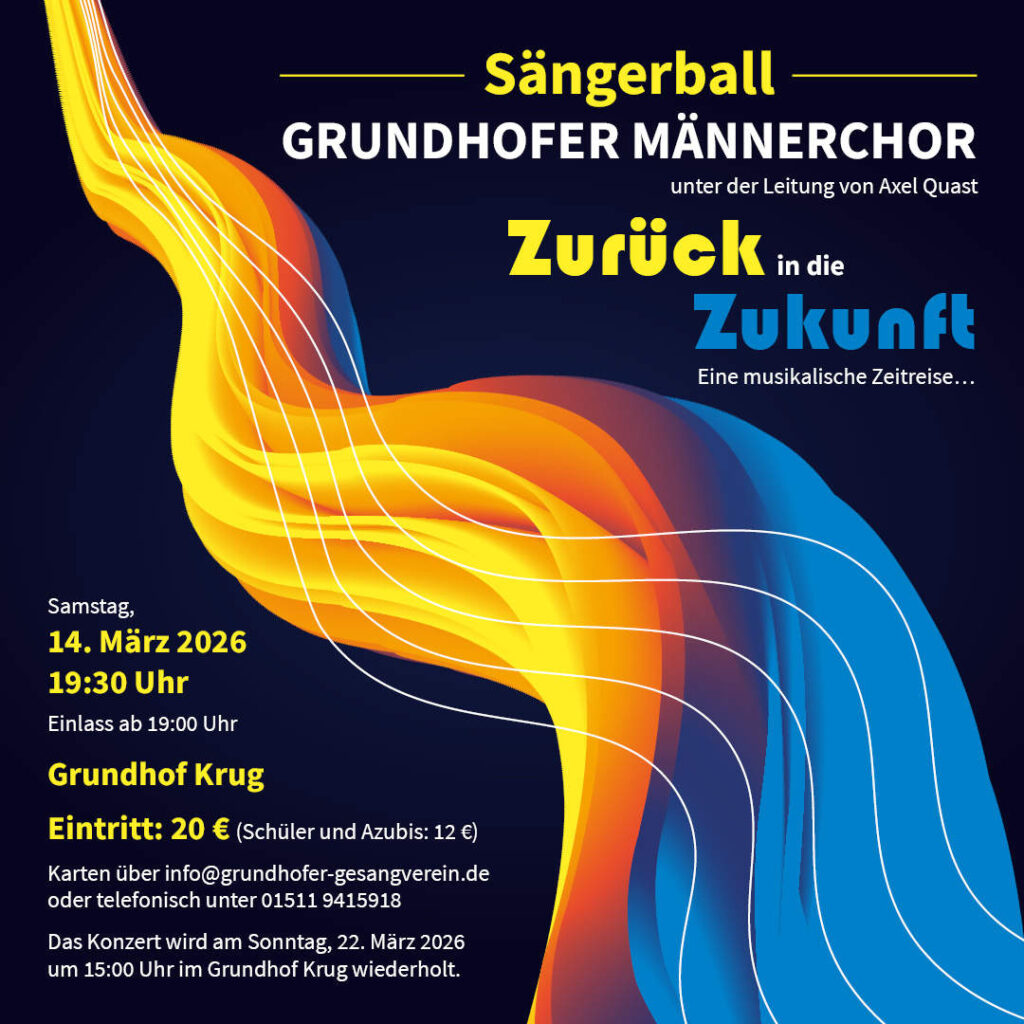 Plakat - Sängerball 2026